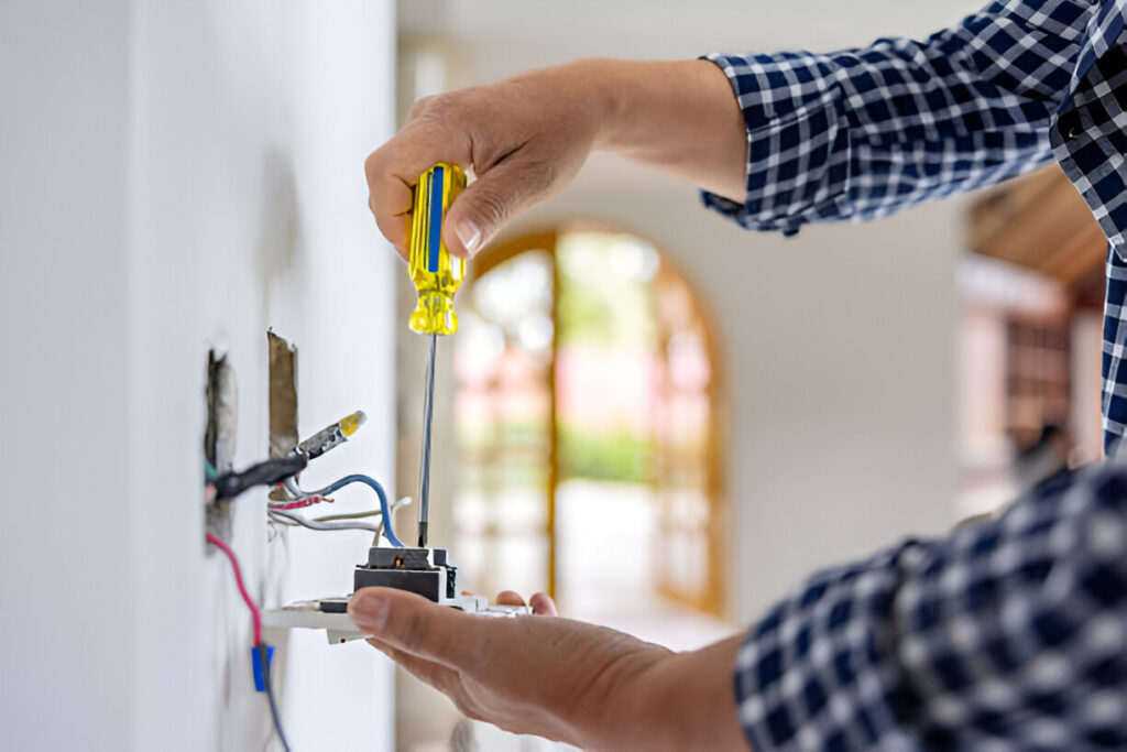 home electrical repairs in Edmonton by licensed electricians