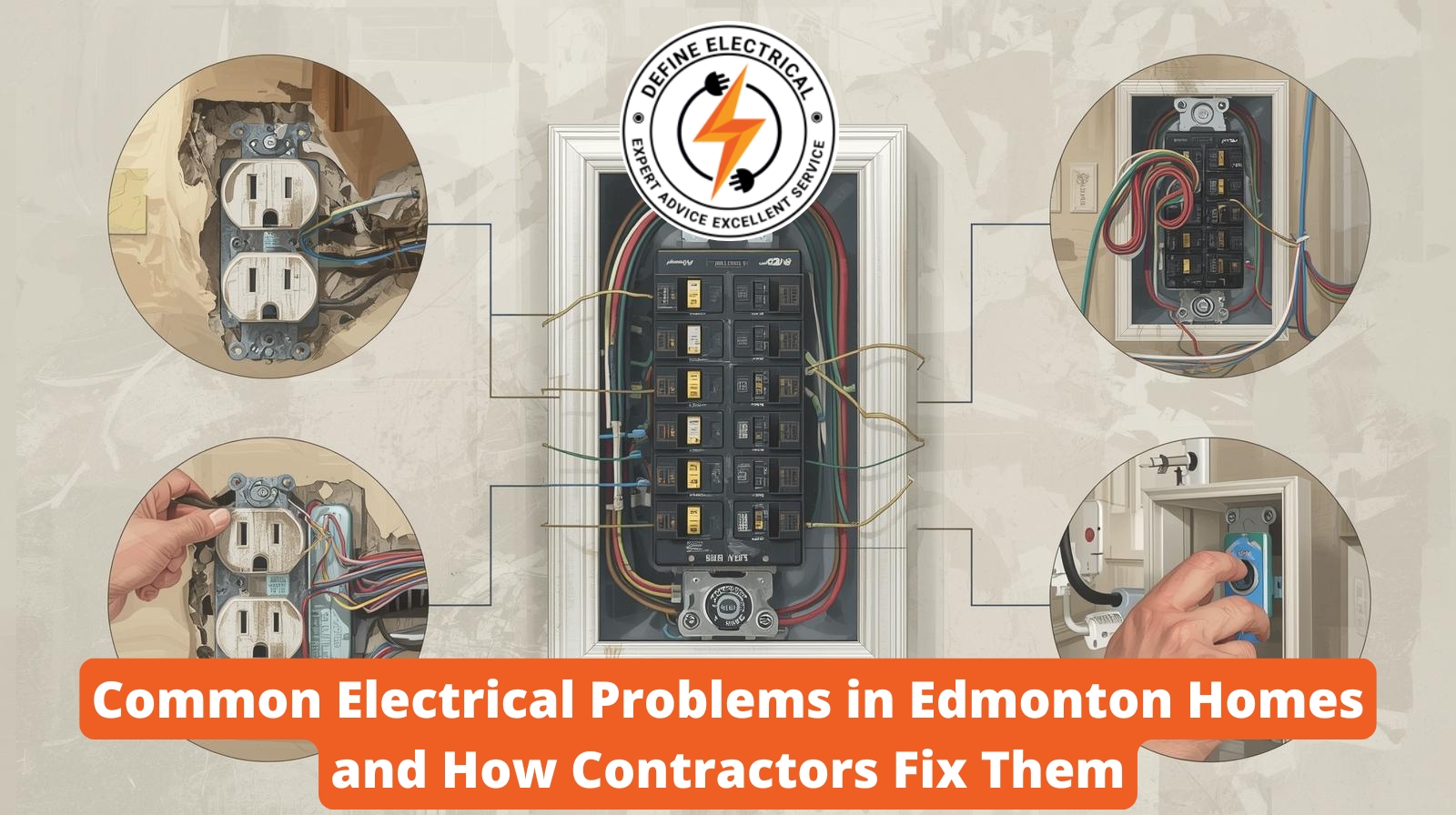 Common Electrical Problems in Edmonton Homes and How Contractors Fix Them