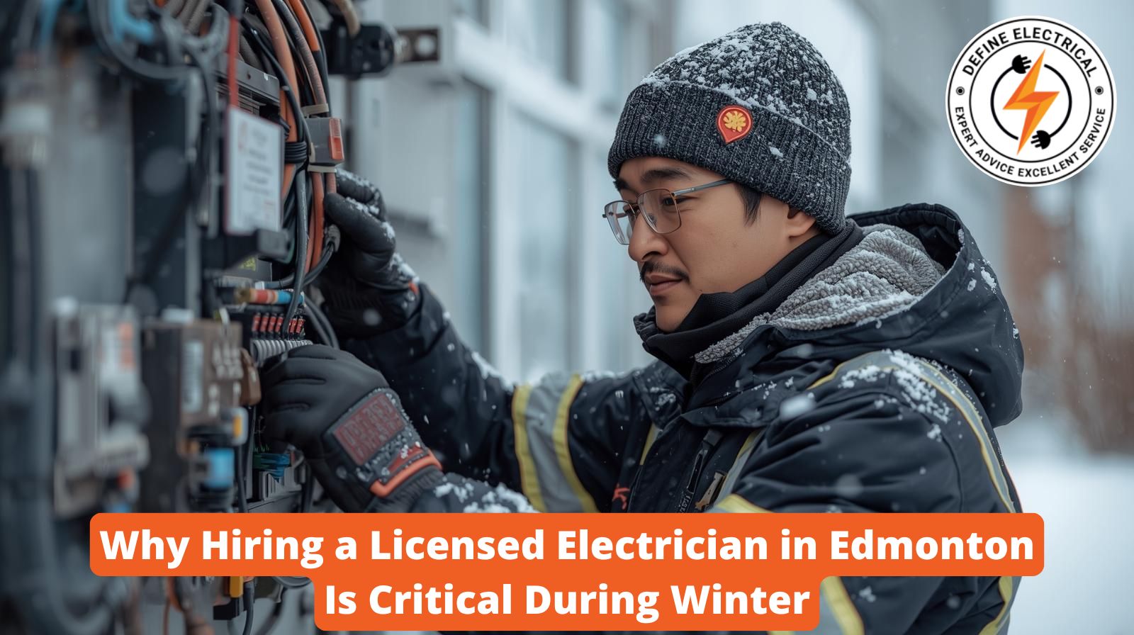 Why Hiring a Licensed Electrician in Edmonton Is Critical During Winter