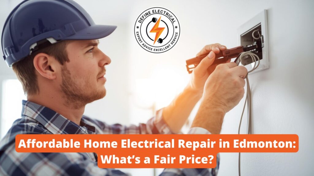affordable electrical repair Edmonton home electrical repair cost electrician Edmonton