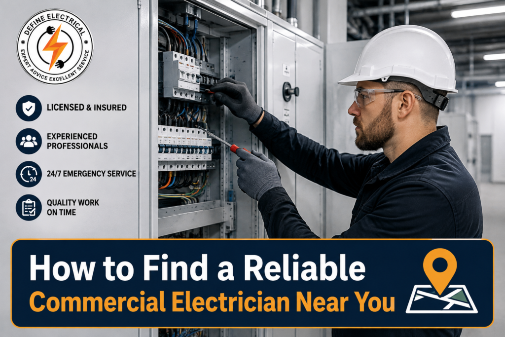 Commercial electrician Edmonton
