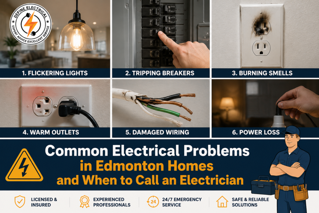 Electrical problems Edmonton homes